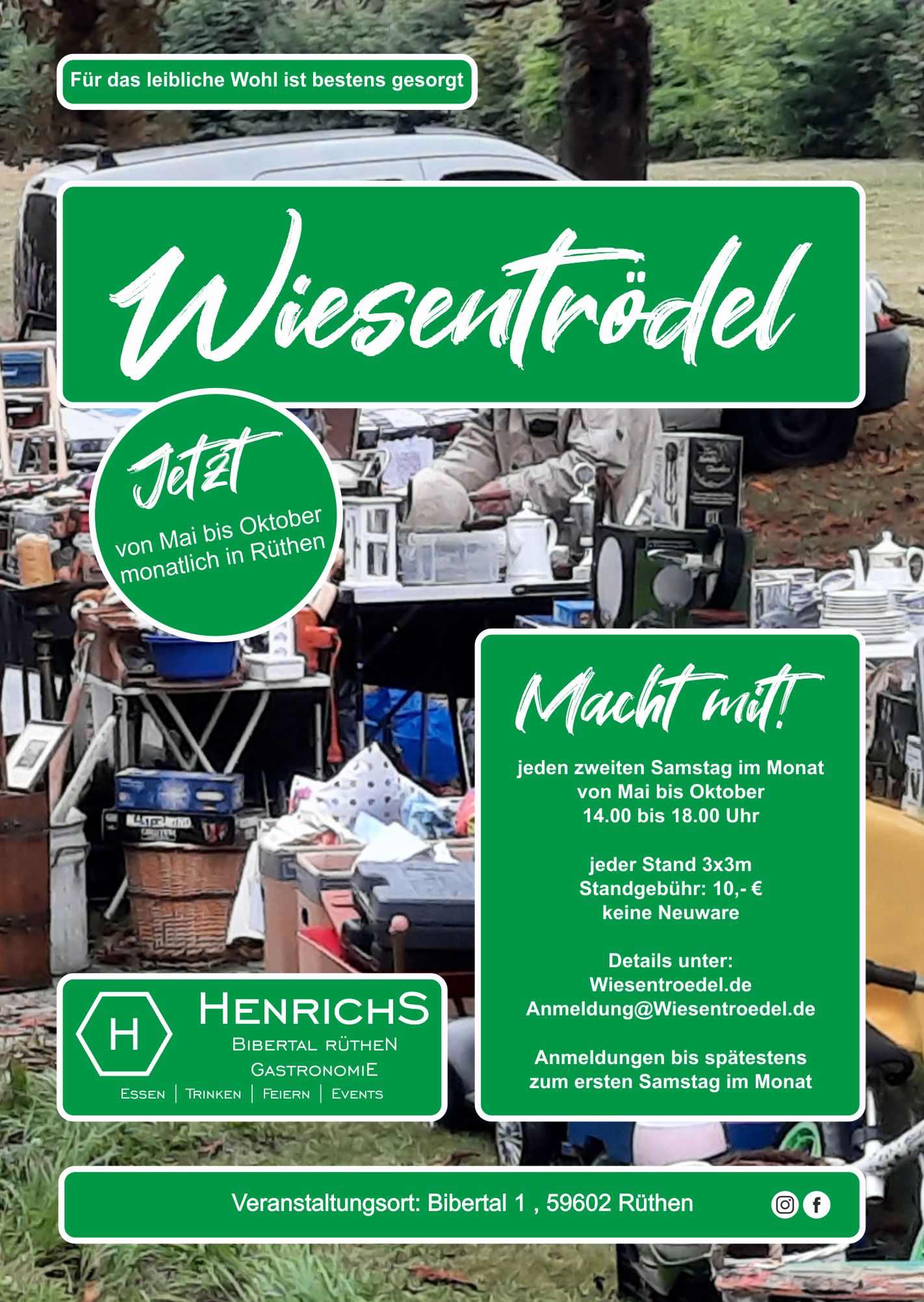 Plakat Wiesentr&ouml;del